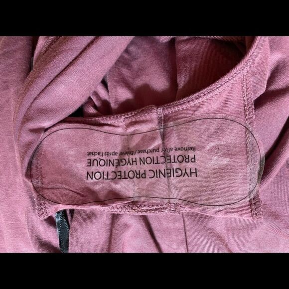 Velvet Rose Mauve Long Sleeve Bodysuit - Picture 14 of 14